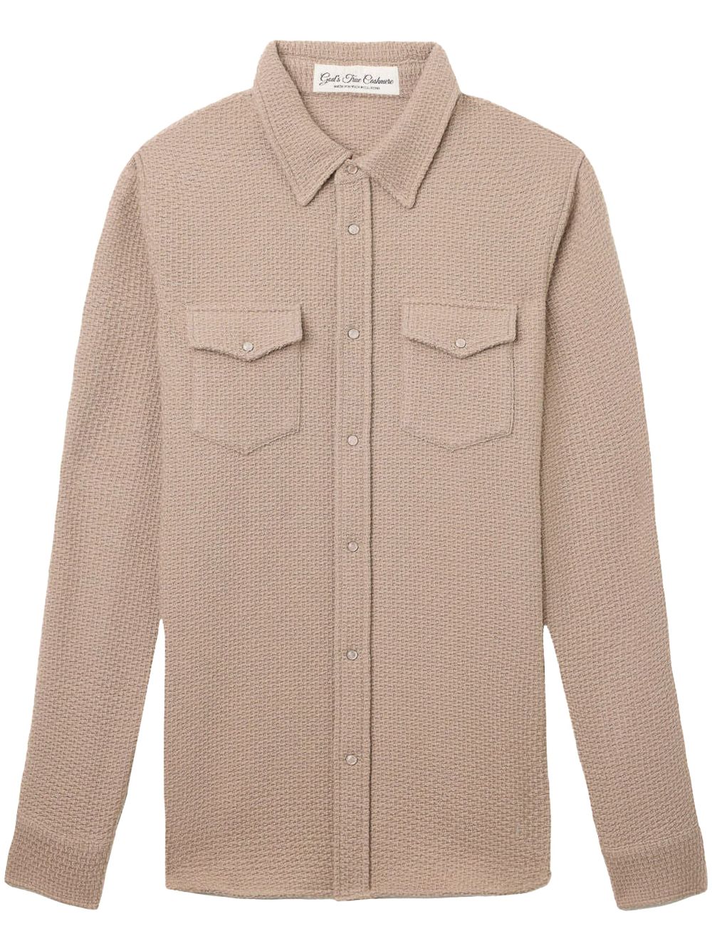 Cashmere shirt - Neutrals