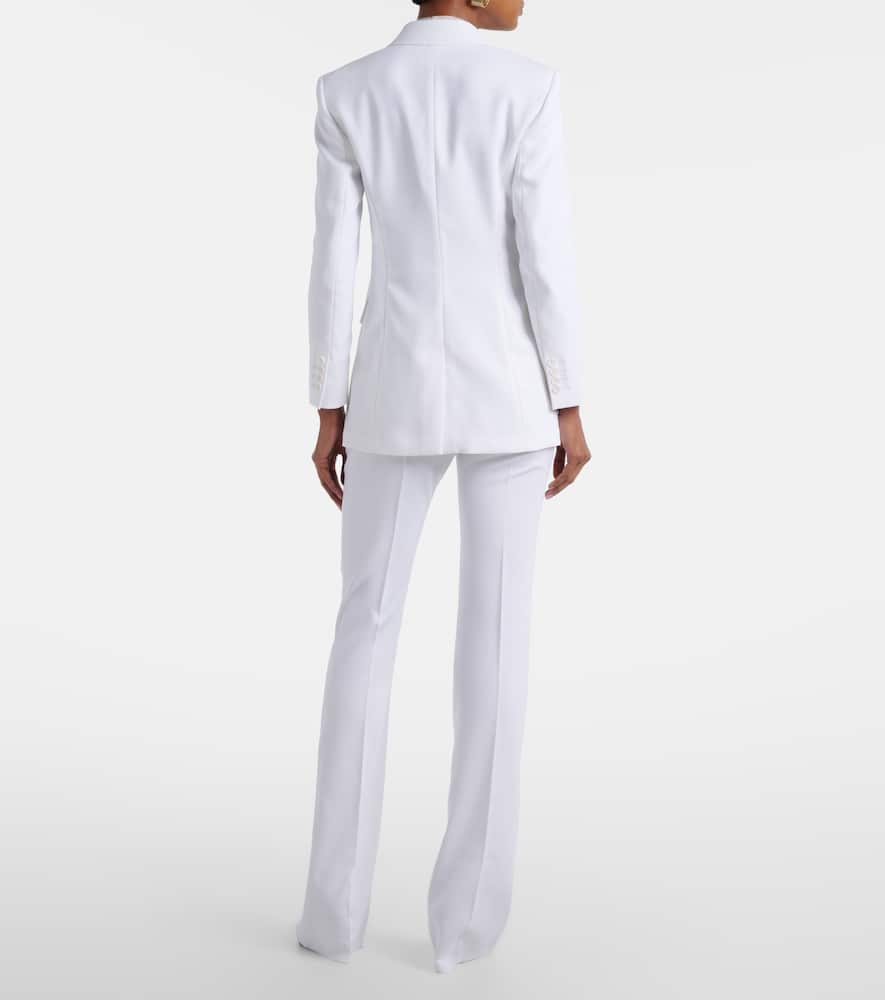 Cotton slim pants
