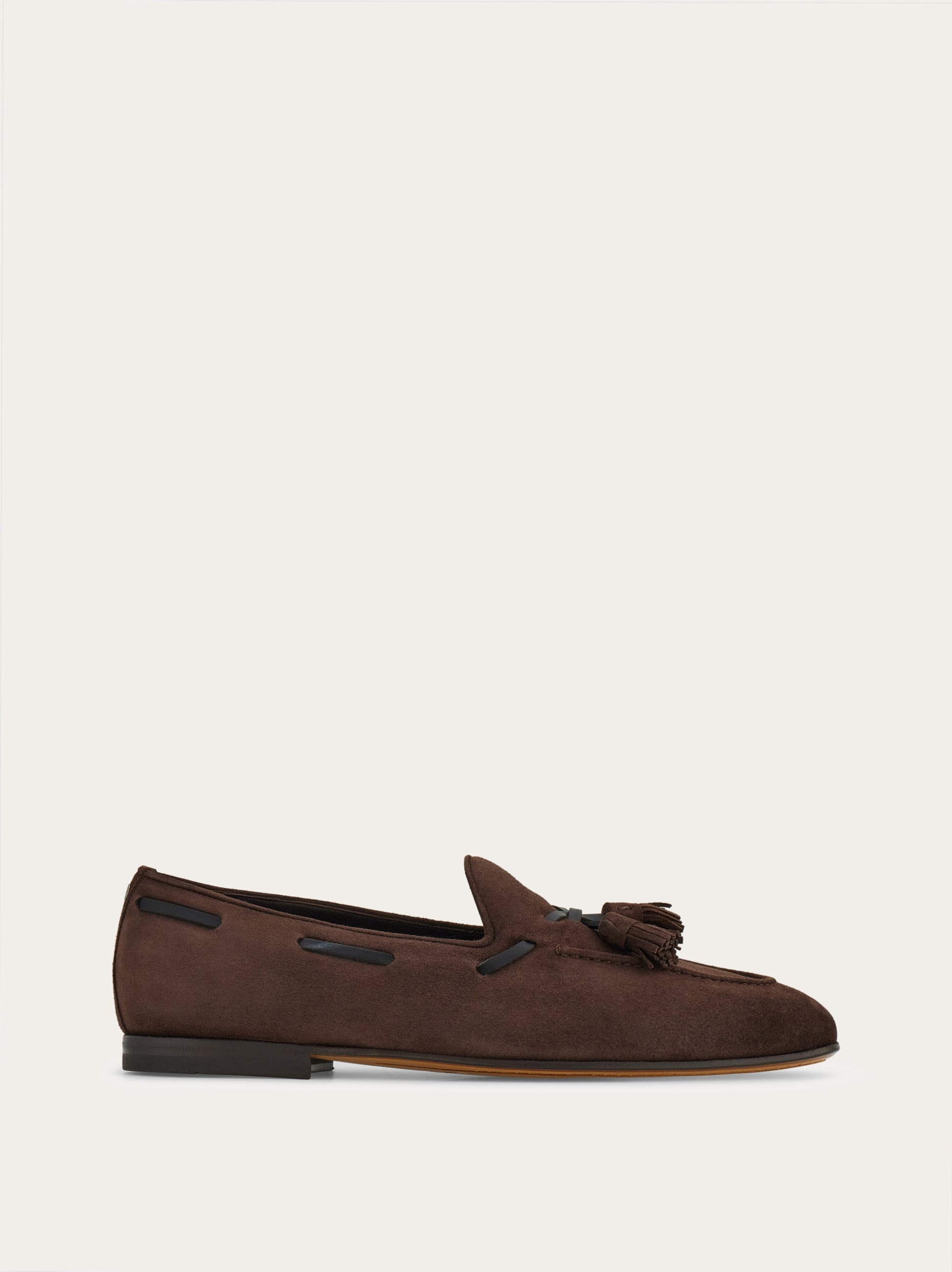 Men Tassel loafer Brown