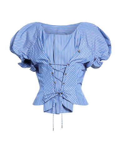 Woman Top Blue Size 0 Cotton