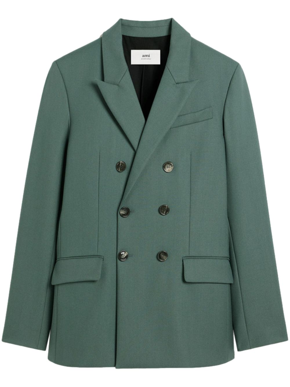 Bouble-breasted blazer - Green
