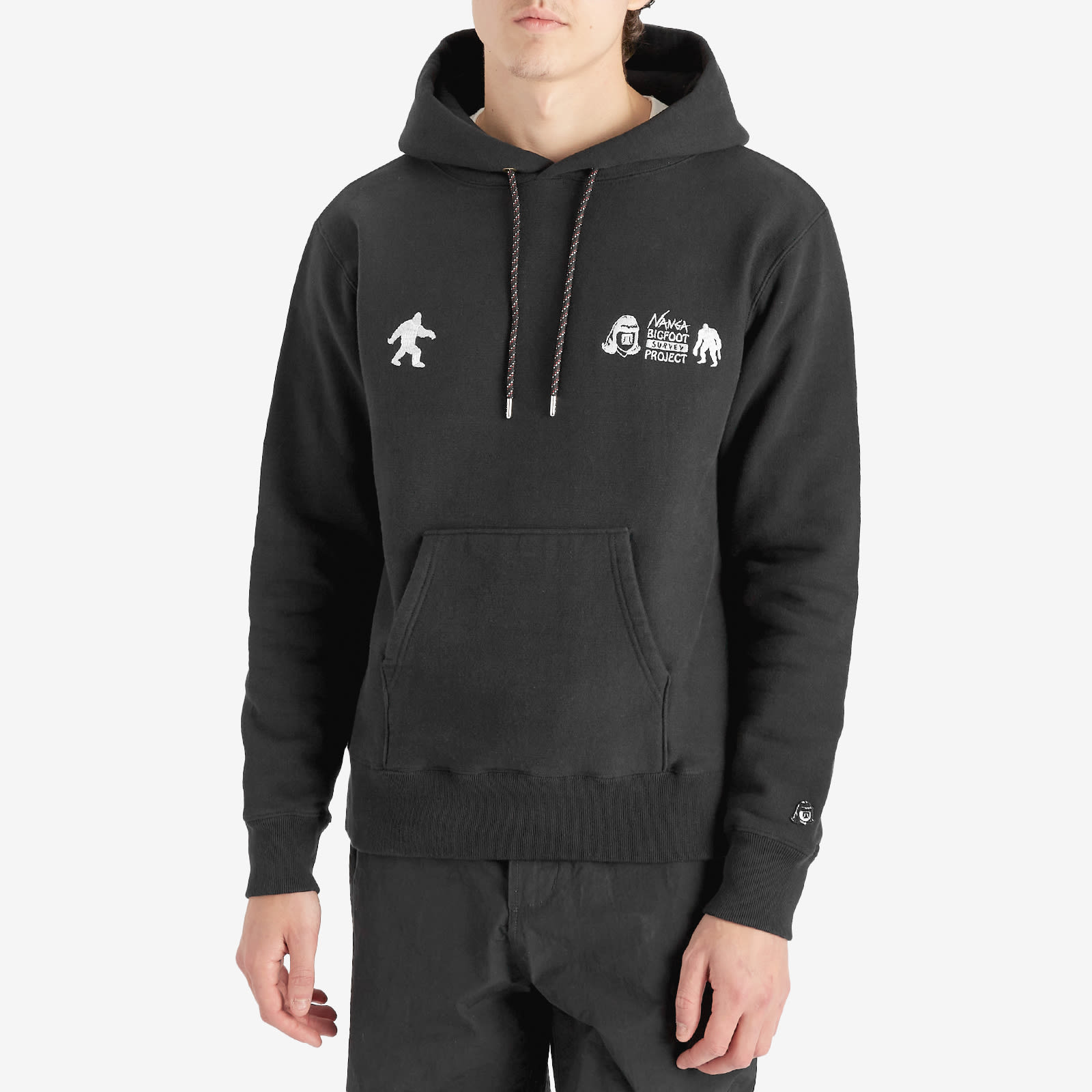 Men's x Tacoma Fuji Records Logo Hoodie in Black