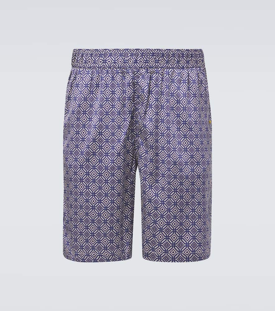 Palma silk-blend Bermuda shorts