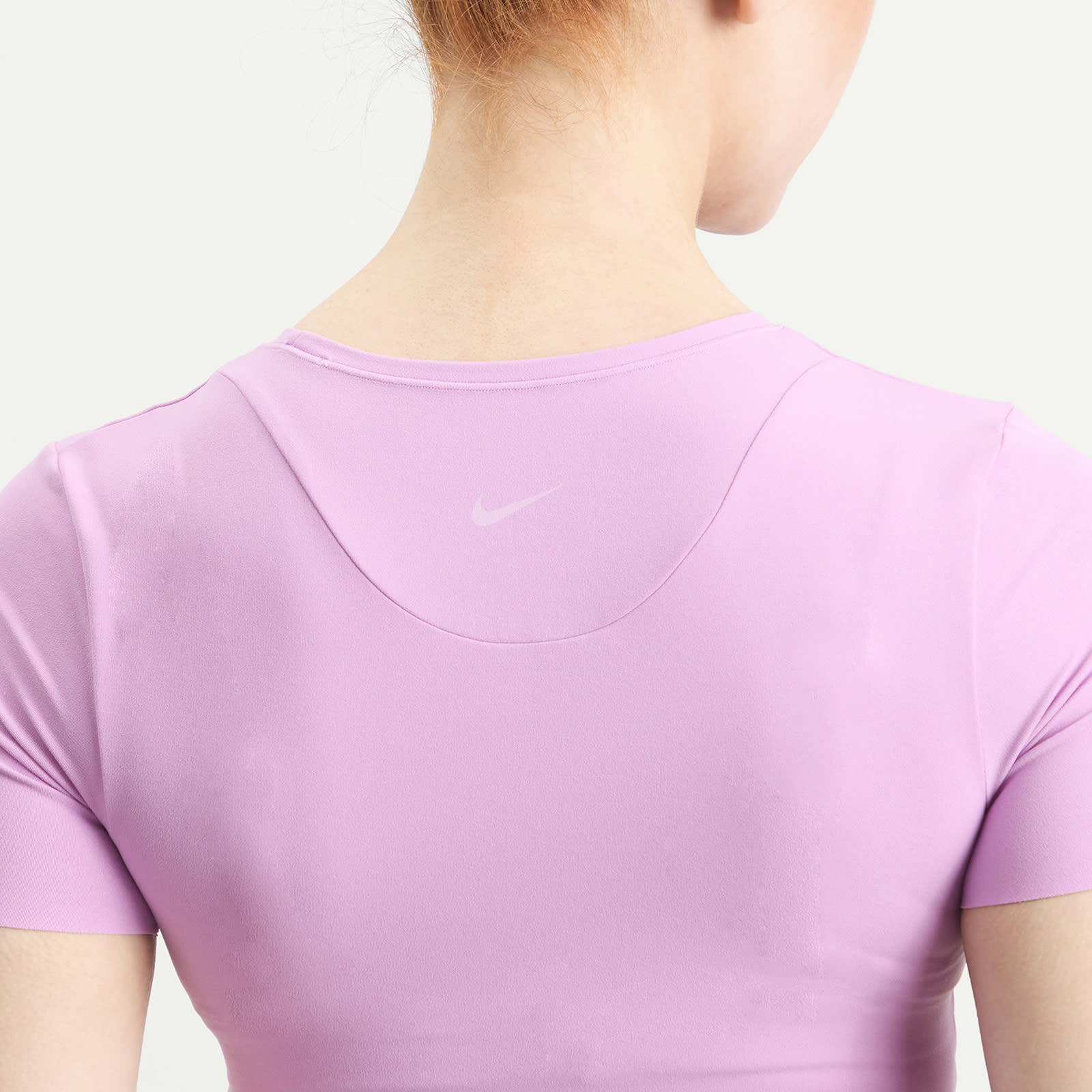 Women's Zenvy Dri-Fit Short Sleeve T-Shirt in Lt Magenta/White