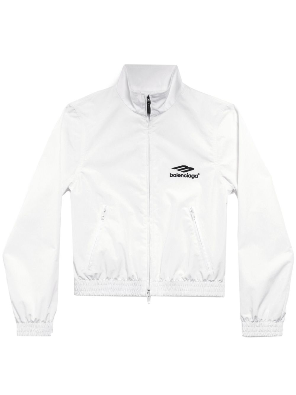 Logo-print lightweight jacket - Black