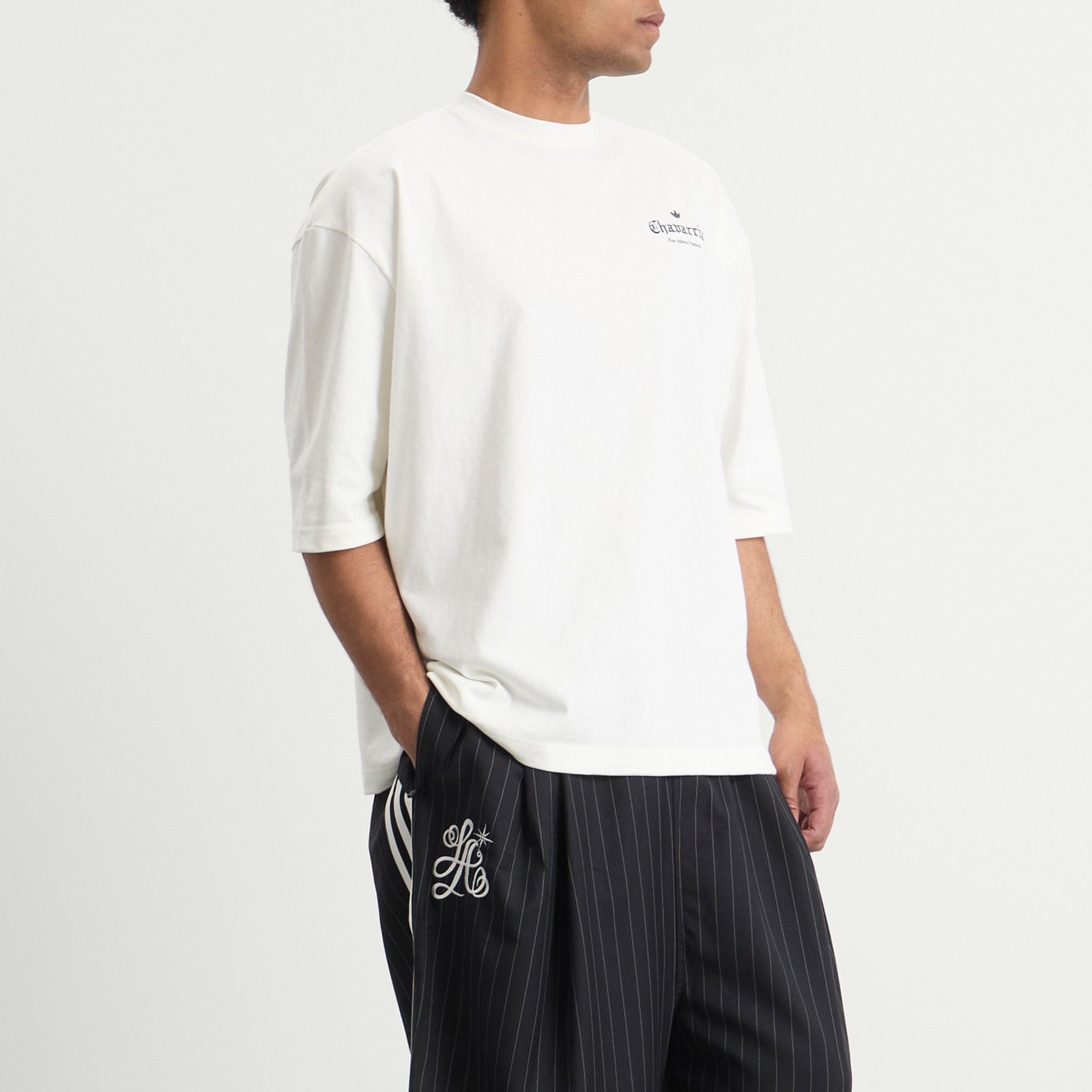 Men's x Willy Chavarria Logo T-Shirt in Off White