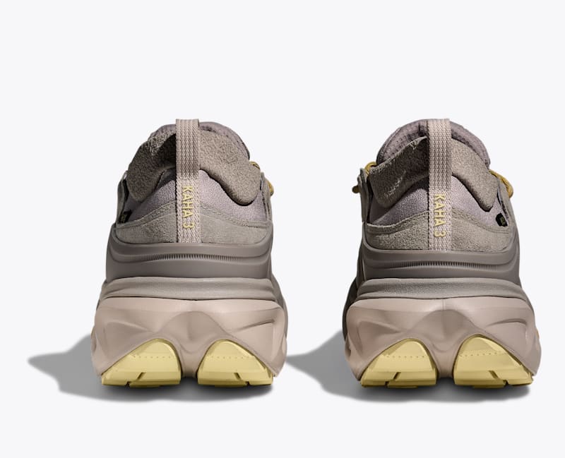 HOKA Men's Kaha 3 Low GTX Shoes in Cement/Putty