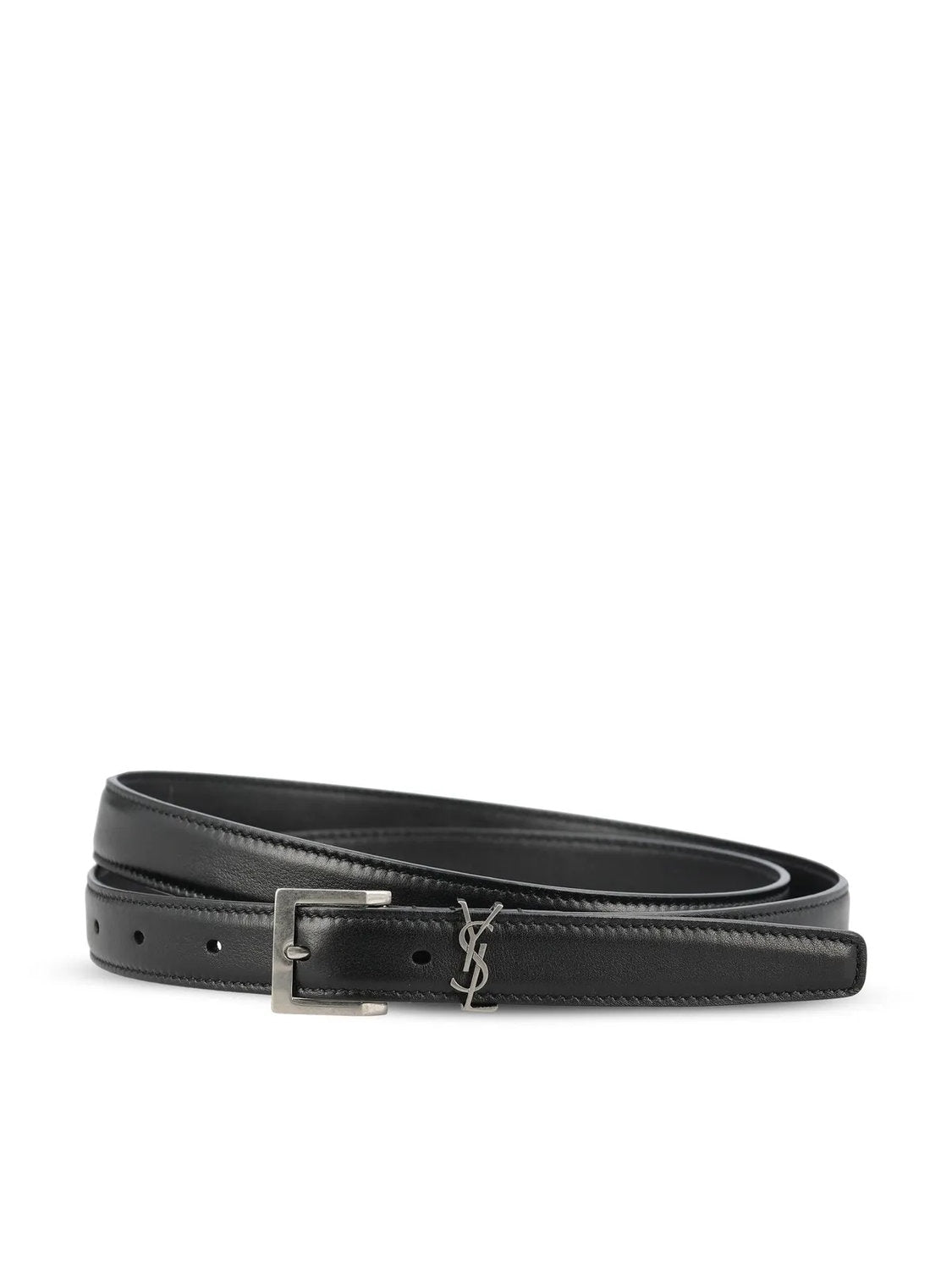 -Style YSL Leather Belt for Men