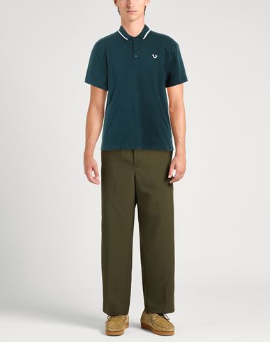 Man Polo shirt Emerald green