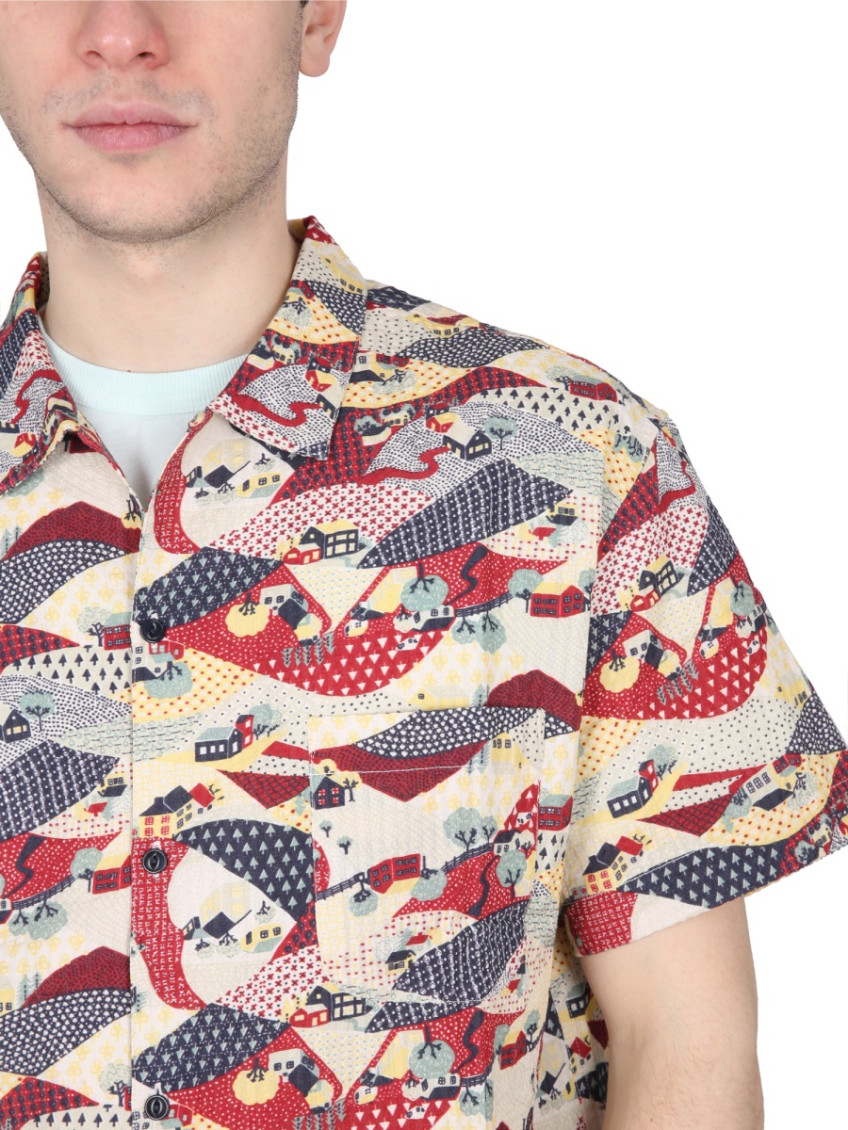 Multicolor Regular Graphic Shirt