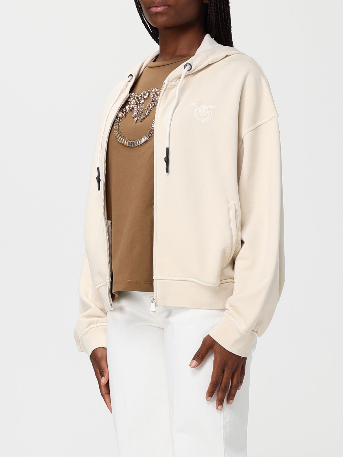 Sweatshirt Woman color White