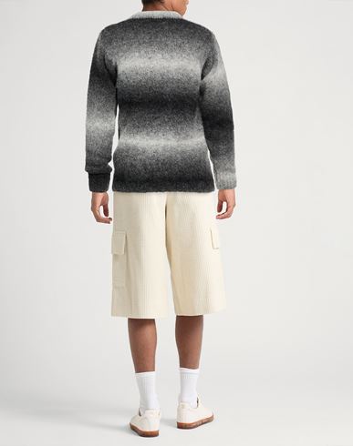 Man Sweater Grey Size 36 Baby alpaca wool, Nylon