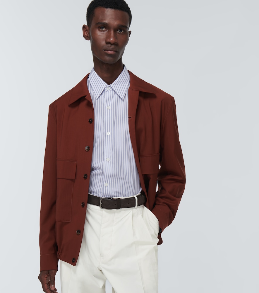 Suede belt