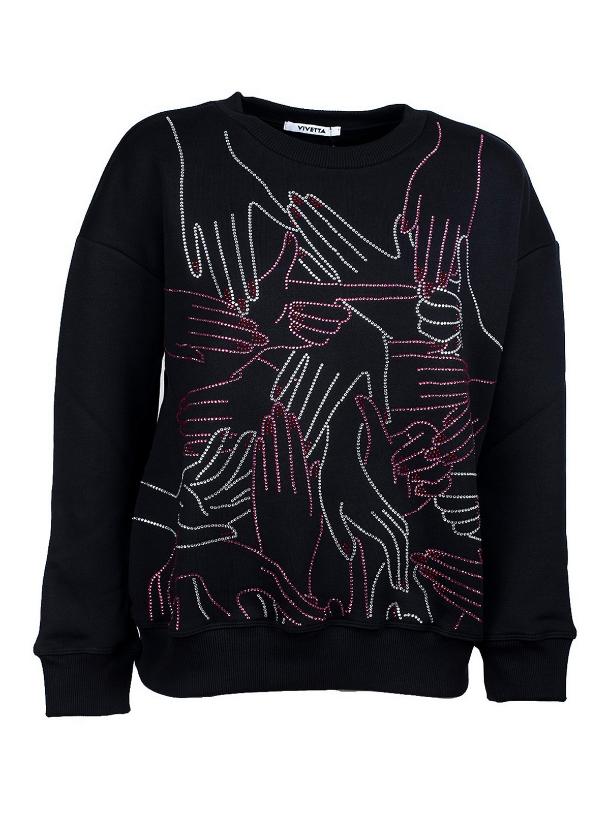 Mani crystal sweatshirt