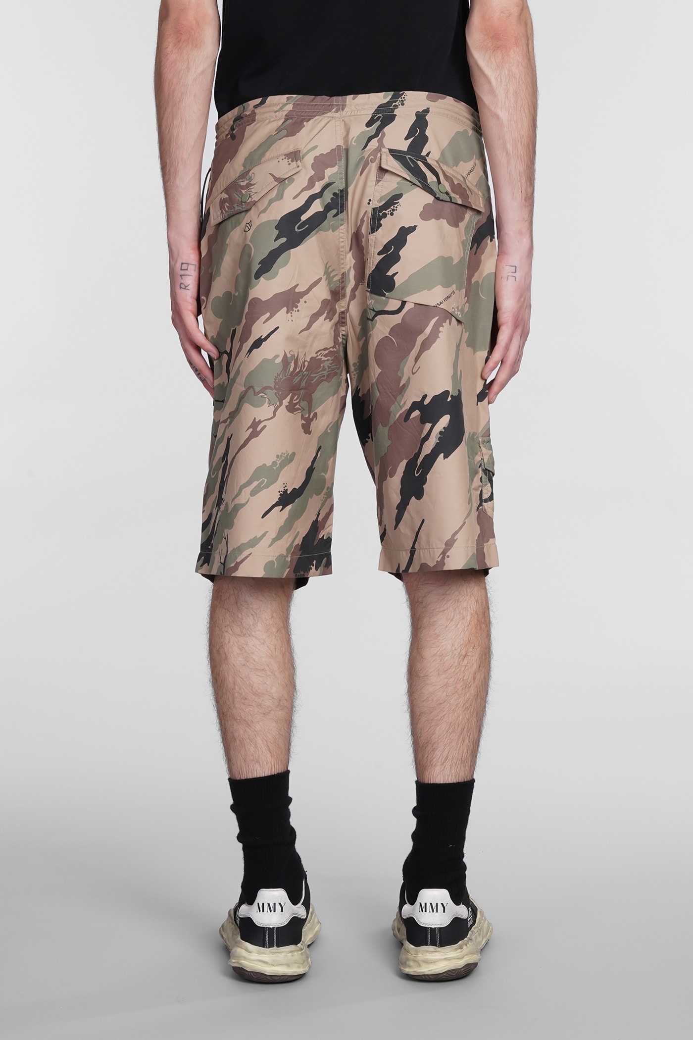Shorts In Camouflage Polyester