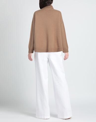 Woman Turtleneck Camel
