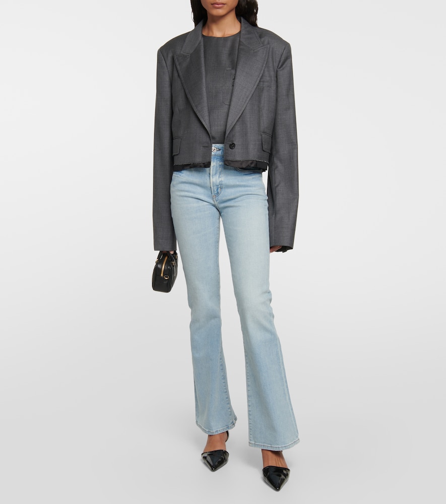 Emannuelle low-rise bootcut jeans