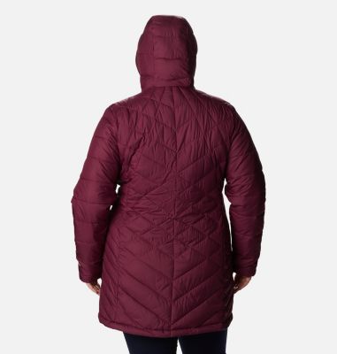 Women's Heavenly  Long Hooded Jacket - Plus Size-