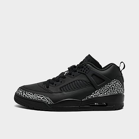 Men's Spizike Low Casual Shoes in Black/Metallic Silver