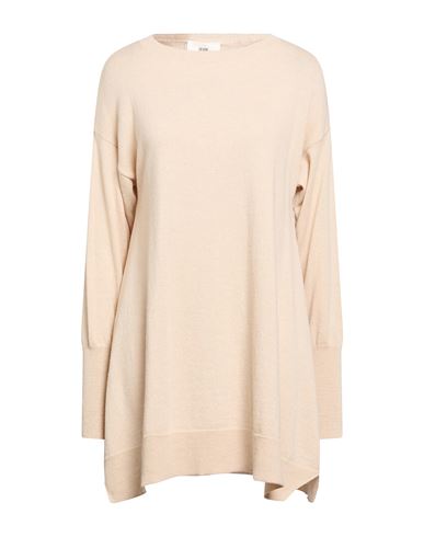 Woman Sweater Sand Size 1 Wool