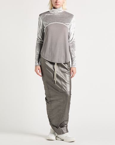 Pièce. Woman Top Light grey Size 6 Viscose, Polyester, Elastane