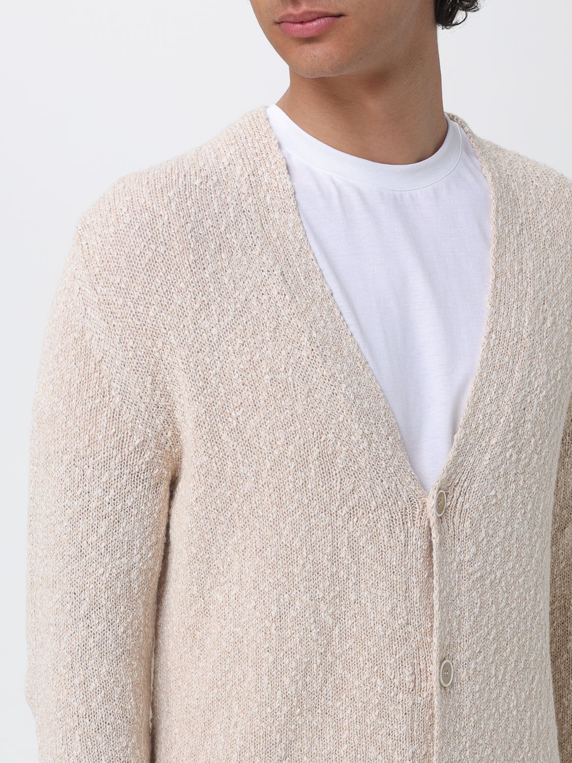 Cardigan Men color Blue