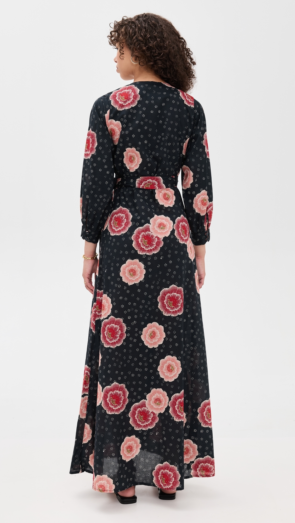 Kate Long Sleeve Dress POPPY INDIGO 