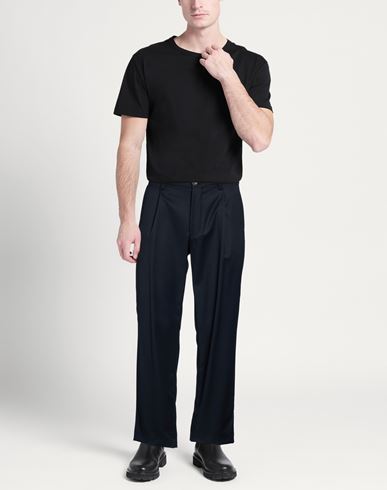 Man Pants Midnight blue Size 30 Polyester, Wool, Elastane