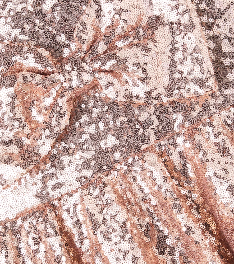 Konges Sløjd Rosie bow-detail sequined dress