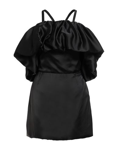 Woman Mini dress Black Size 6 Viscose