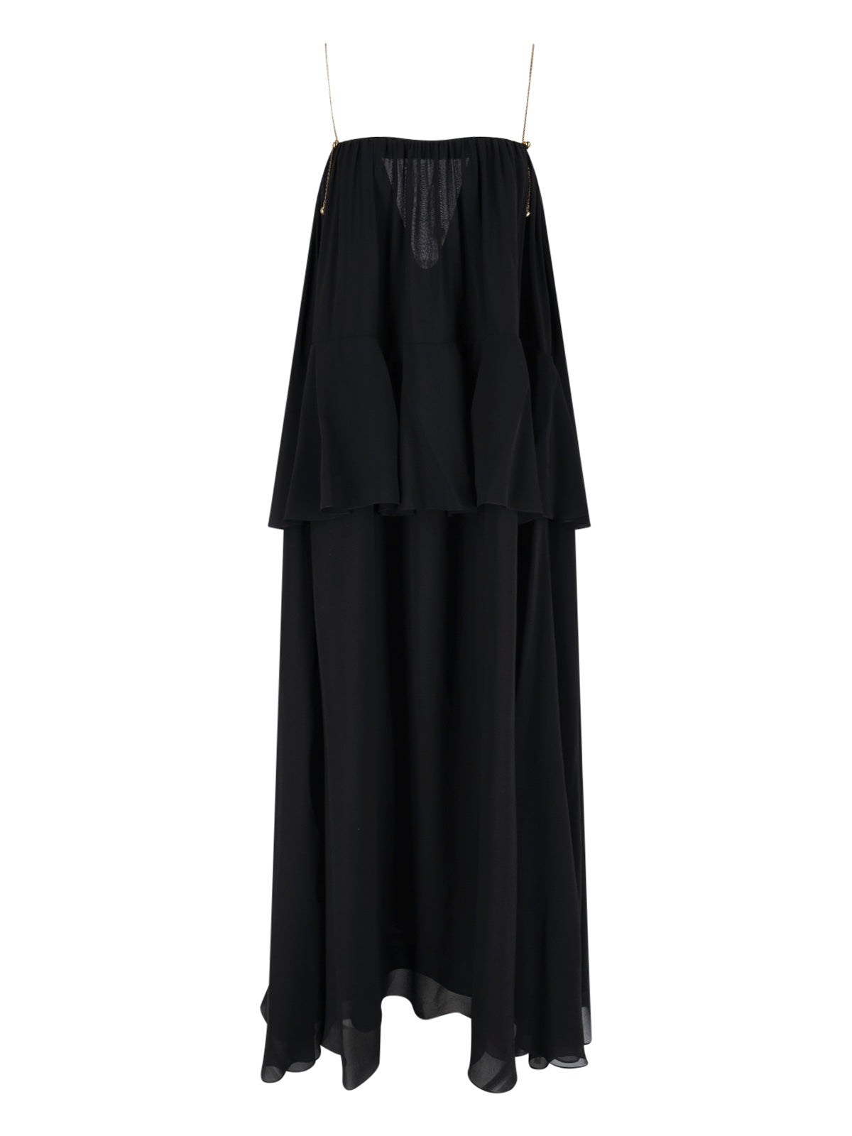 Chloé Women's Silk Slip Dress with Acetate-Silk Lining