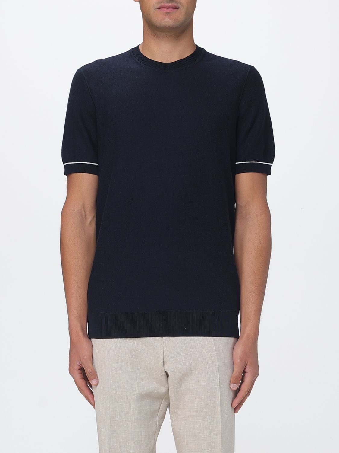 Sweater Men color Blue