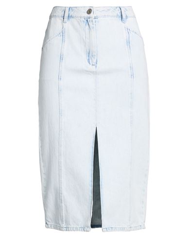 Woman Denim skirt Blue Size 6 Cotton