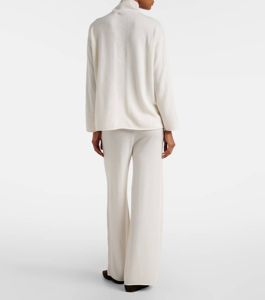 Mxppiega cashmere wide-leg pants