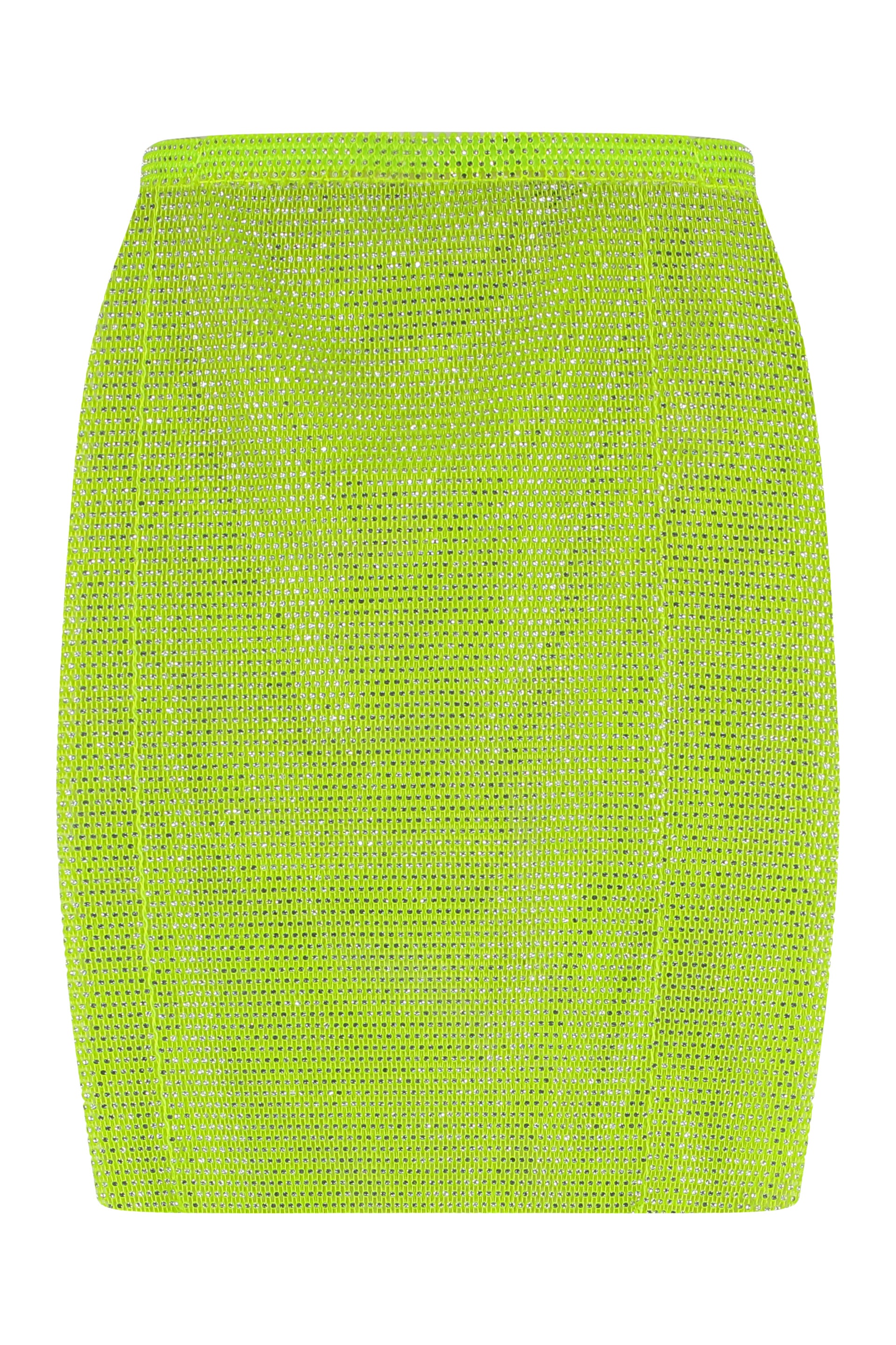 Rhinestone Netted Skirt