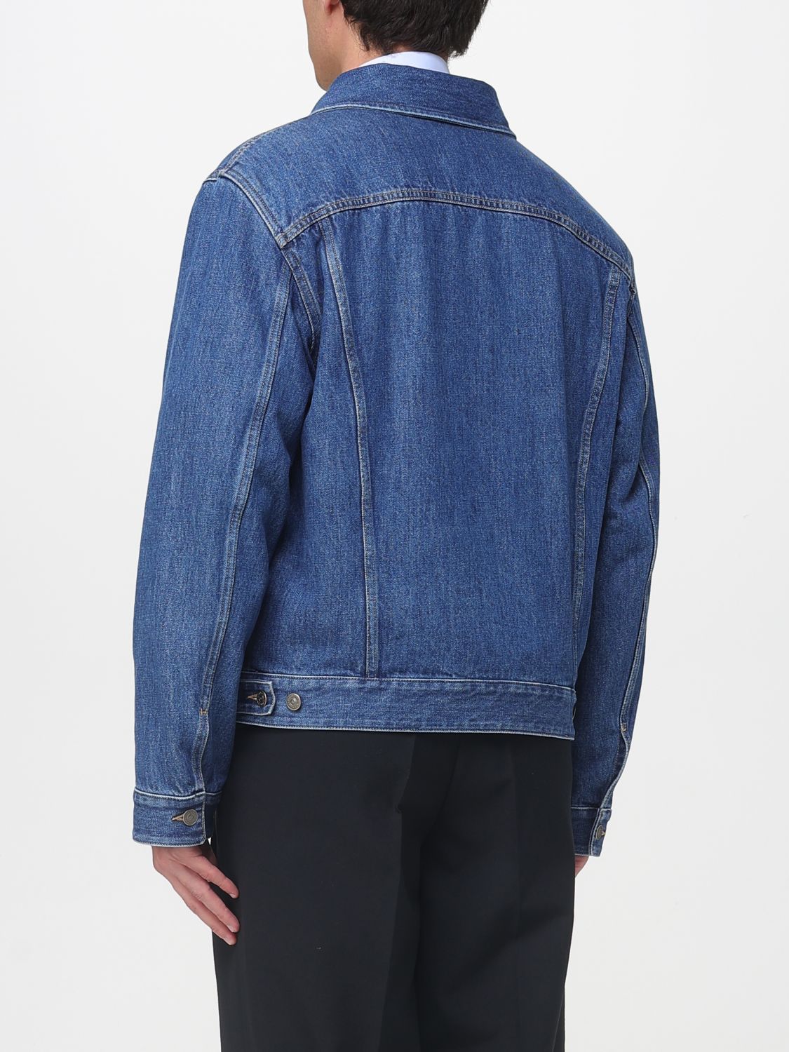 Jacket Men color Denim