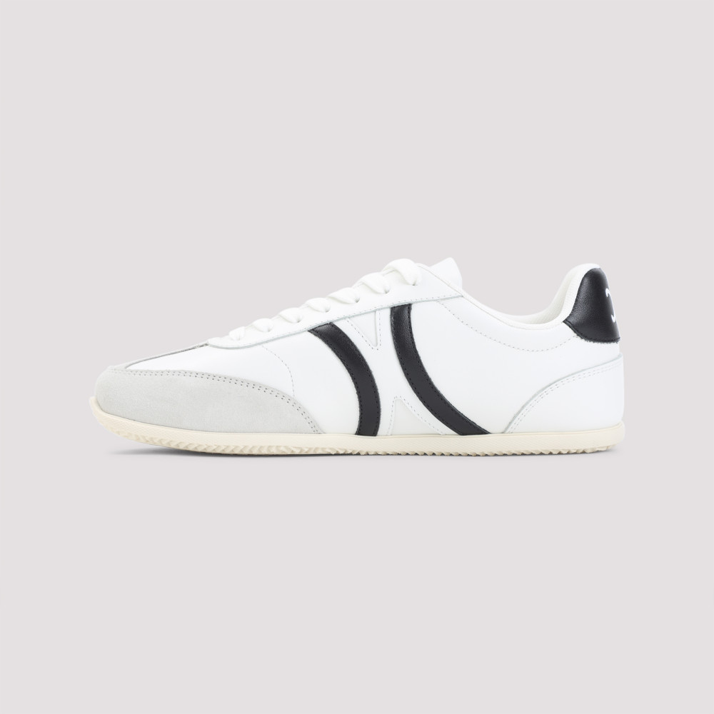 White Lace Up Sneakers