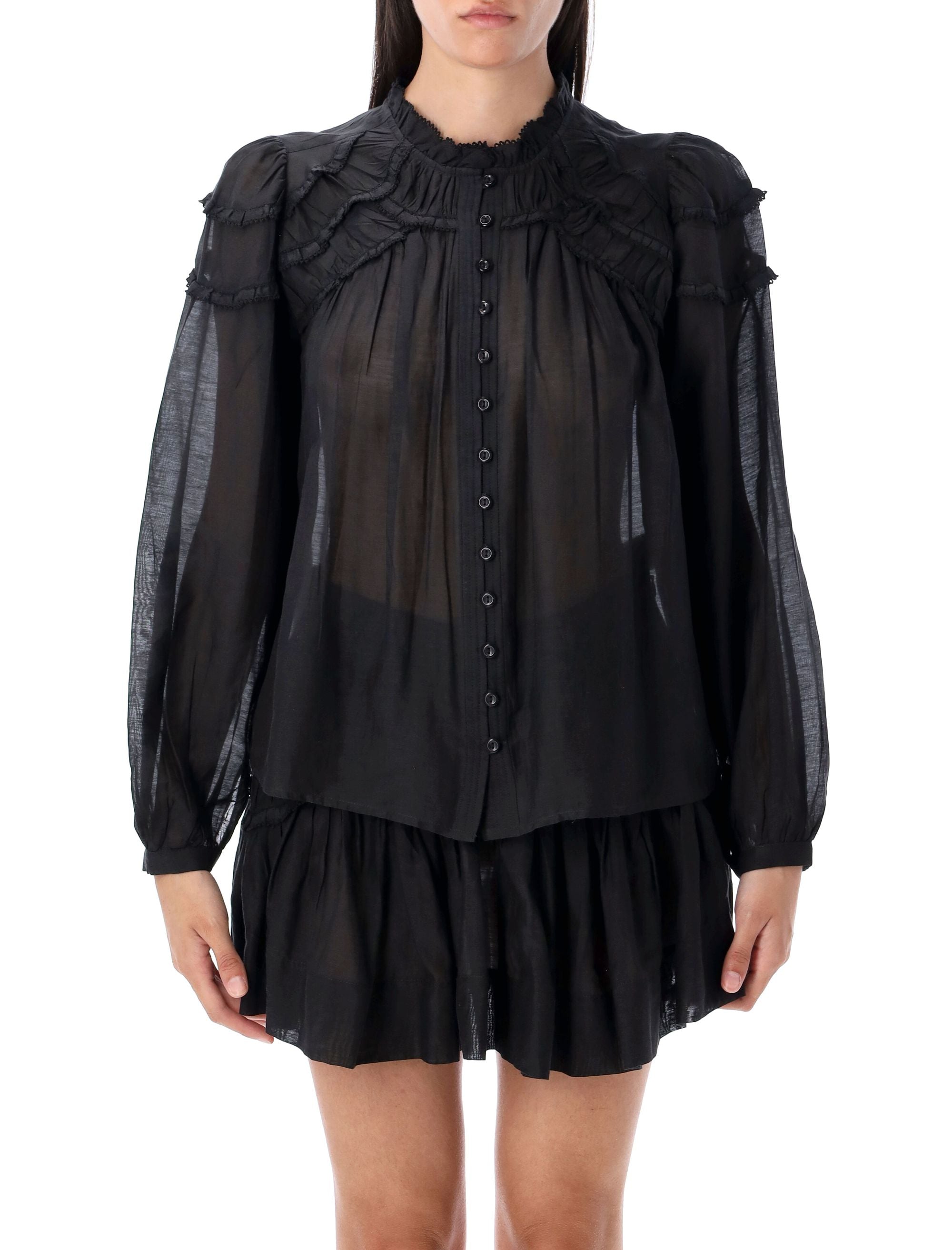 Cotton-Viscose T-Shirt for Women
