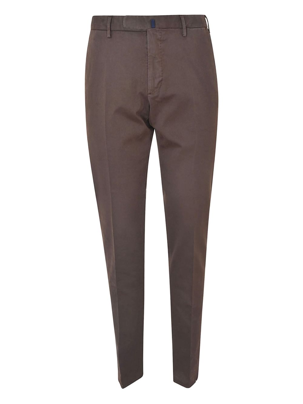 Incotex mid-rise chino trousers - Blue