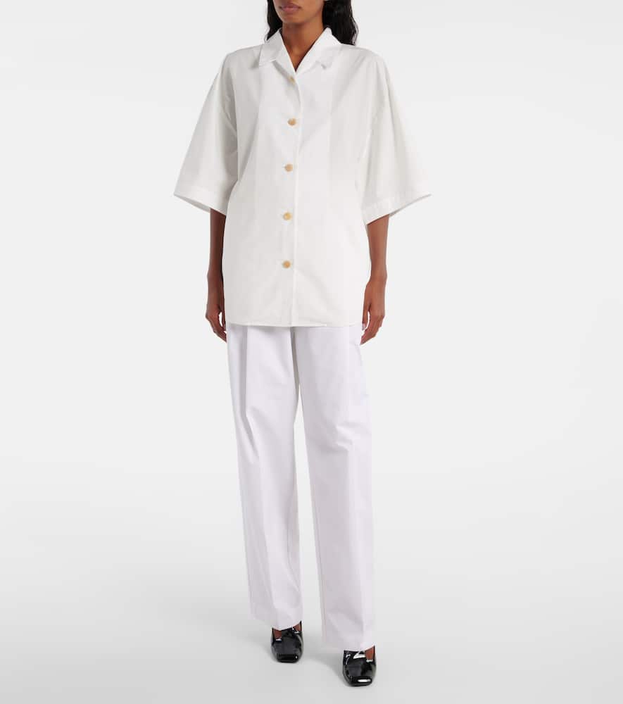 Owen cotton poplin shirt