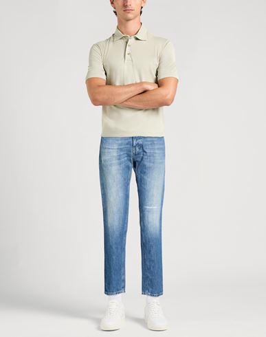 Man Jeans Blue Size 30 Cotton