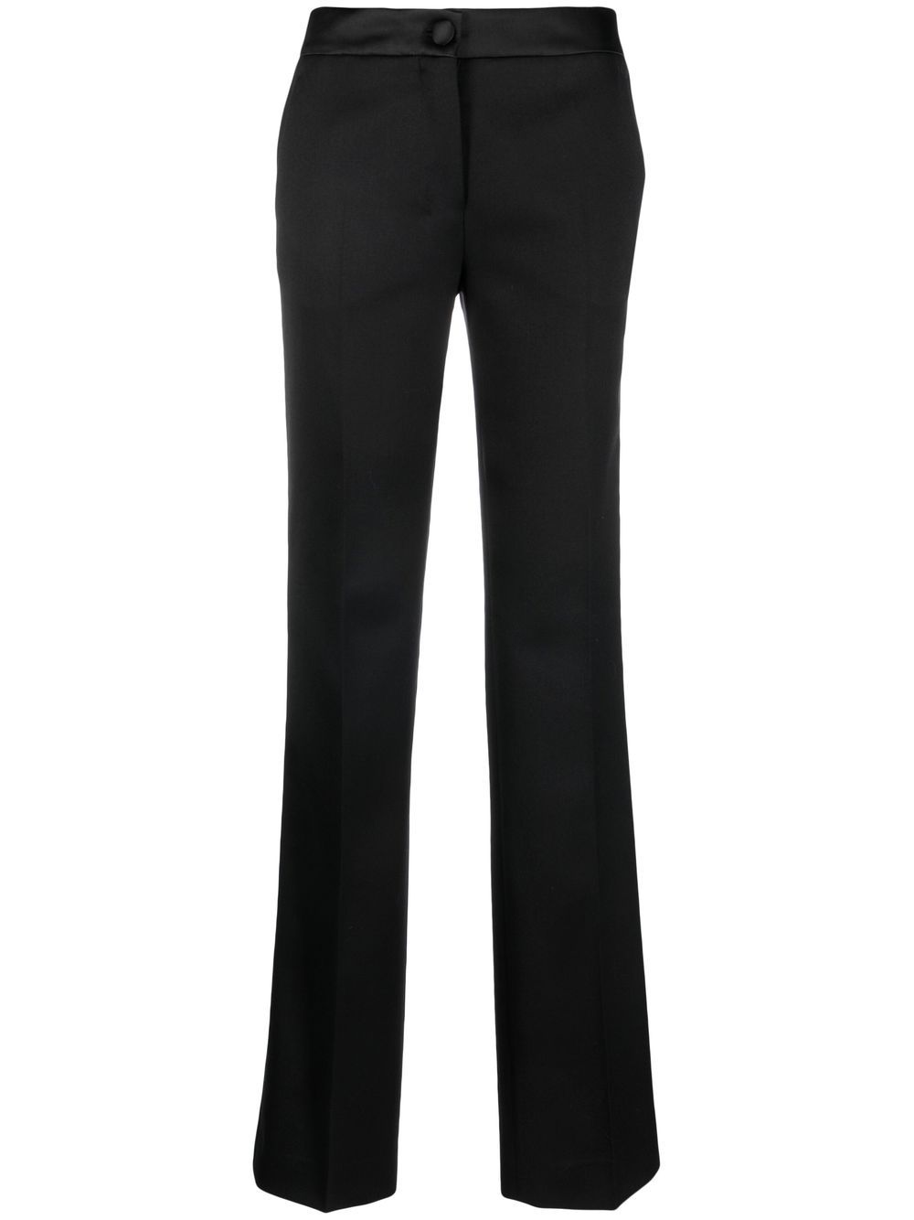 Four-stitch tailored tuxedo trousers - Black