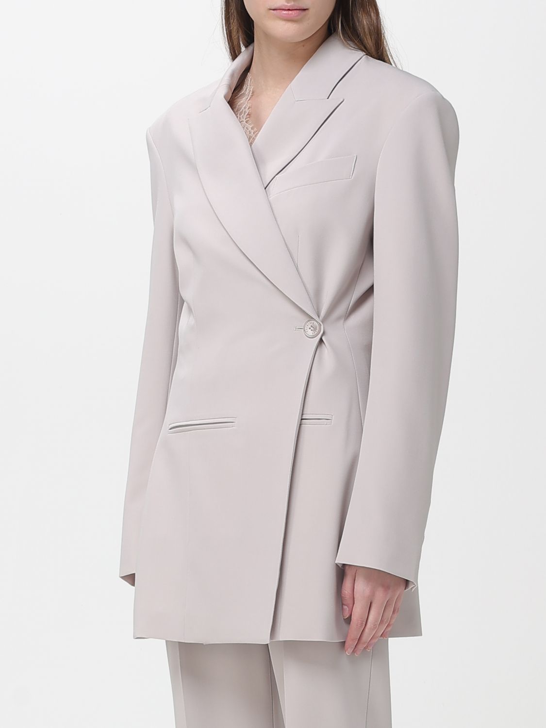 Blazer Woman color Grey