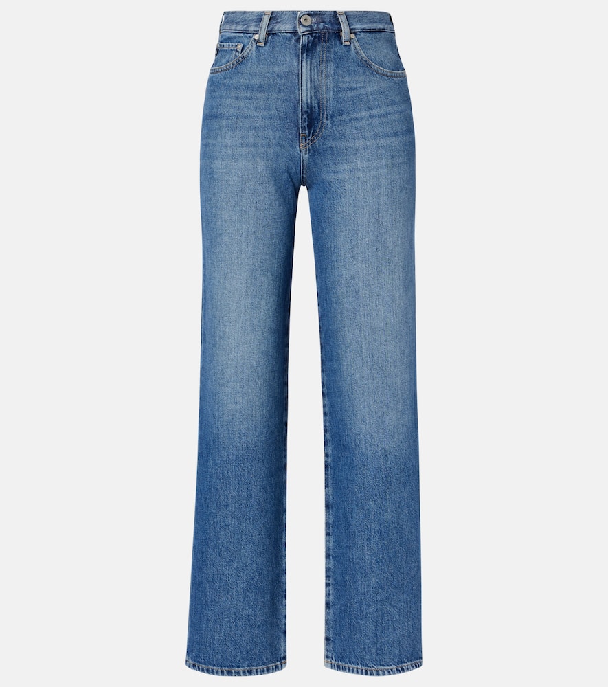 Kora mid-rise wide-leg jeans