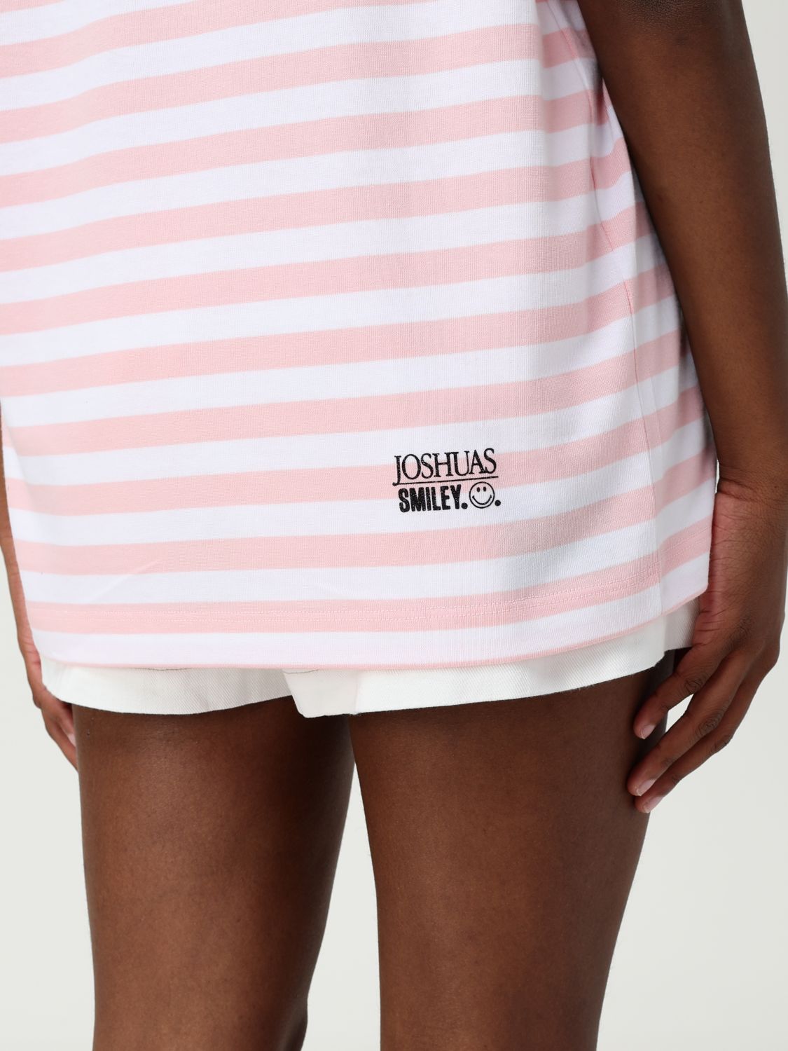Glitter smile T-shirt - Pink