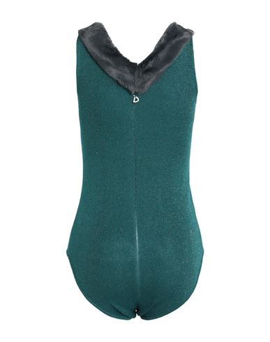 Woman Bodysuit Deep teal Size S Viscose, Polyamide, Metallic fiber