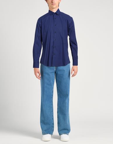 Man Shirt Blue Size 16 ½ Cotton