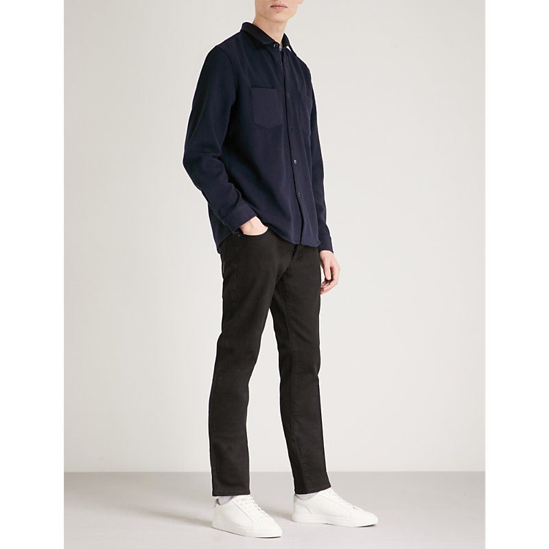 Mens Slim-Fit Tapered Jeans