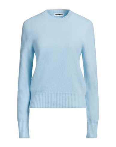 Woman Sweater Sky blue Size 8 Wool