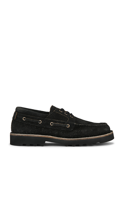 ALLSAINTS Skiff Boat Shoe in Charcoal Grey. 12 also , 9